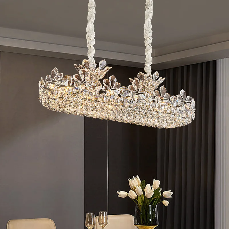 Light Luxury Ltalian Crystal Living Room Chandelier Designer Luxurious Atmosphere Restaurant Lamp Master Bedroom Chandelier
Light Luxury Ltalian Crystal Living Room Chandelier Designer Luxurious Atmosphere Restaurant Lamp Master Bedroom Chandelier
