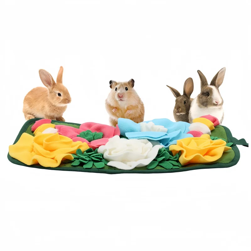 Small Pet Sniffing Pad Rabbit Guinea Pig Foraging Pad Emotional Relief Interactive Toy Small Pet Puzzle Toy Fun Feeding Tool
Small Pet Sniffing Pad Rabbit Guinea Pig Foraging Pad Emotional Relief Interactive Toy Small Pet Puzzle Toy Fun Feeding Tool