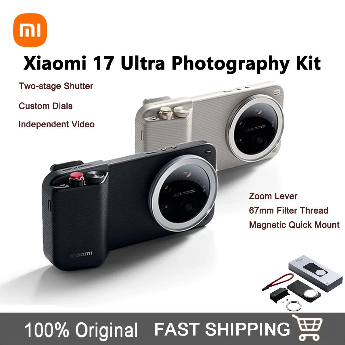 Original Xiaomi 17Ultra Professional Camera Accessory Full Protection Case Stylish Wrist Strap For Mobile Shooting Fans
Original Xiaomi 17Ultra Professional Camera Accessory Full Protection Case Stylish Wrist Strap For Mobile Shooting Fans