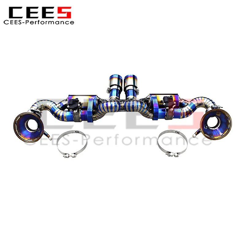CEES новый дизайн выхлопной трубы Catback для Porsche 911 992 GT3 RS 4.0L 2020-2024, задняя секция, глушитель управления клапаном
CEES новый дизайн выхлопной трубы Catback для Porsche 911 992 GT3 RS 4.0L 2020-2024, задняя секция, глушитель управления клапаном