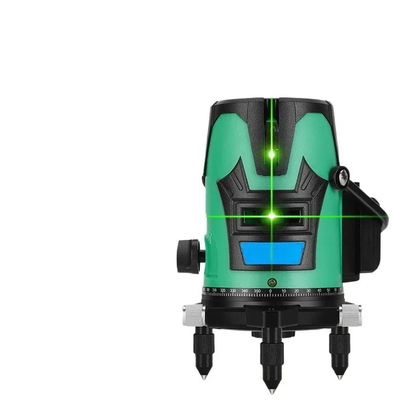 Infrared horizontal green light laser leveler 2 lines 5 lines fine line strong light high precision
Infrared horizontal green light laser leveler 2 lines 5 lines fine line strong light high precision