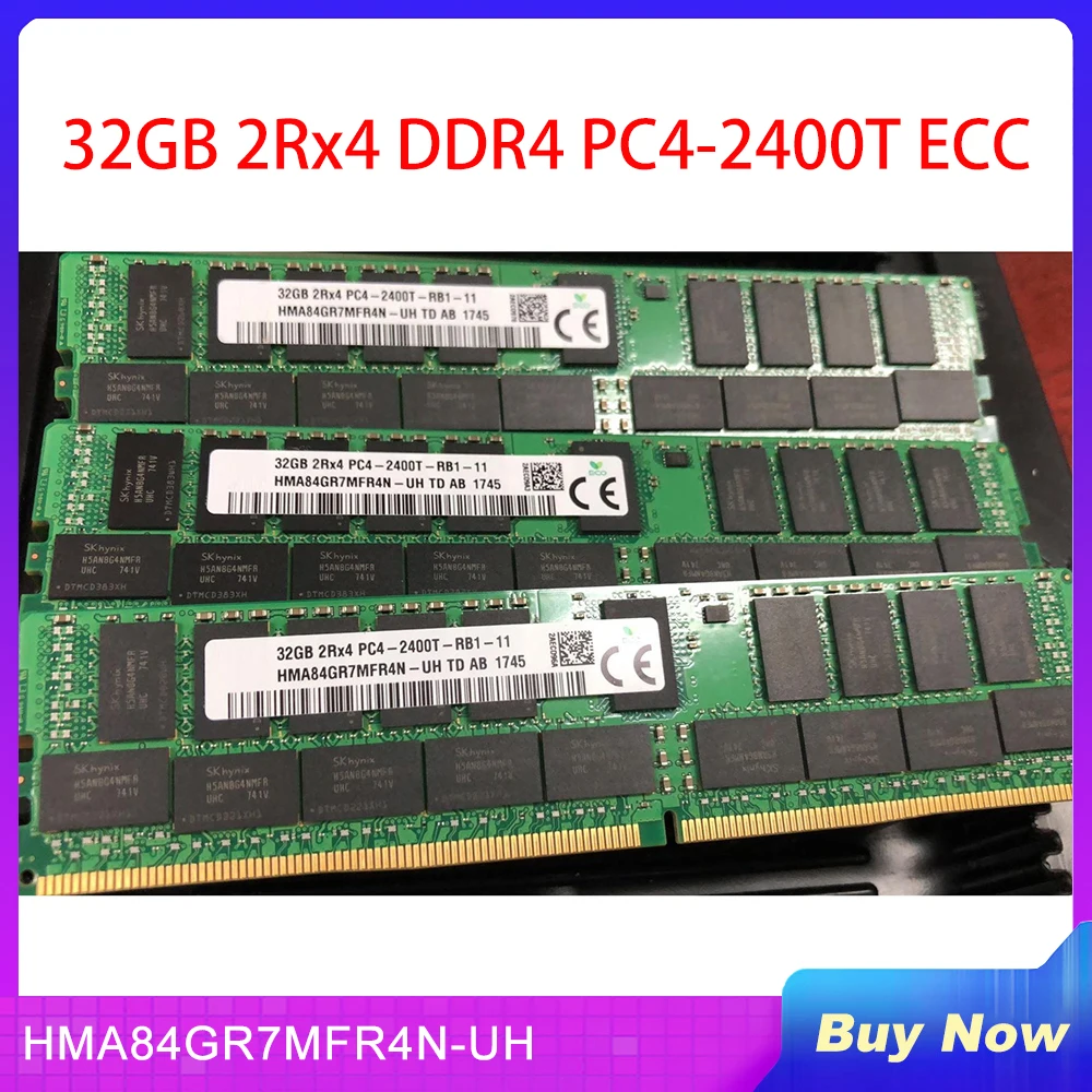 1 PCS Server Memory For SK Hynix RAM 32G 32GB 2Rx4 DDR4 PC4-2400T ECC HMA84GR7MFR4N-UH
1 PCS Server Memory For SK Hynix RAM 32G 32GB 2Rx4 DDR4 PC4-2400T ECC HMA84GR7MFR4N-UH