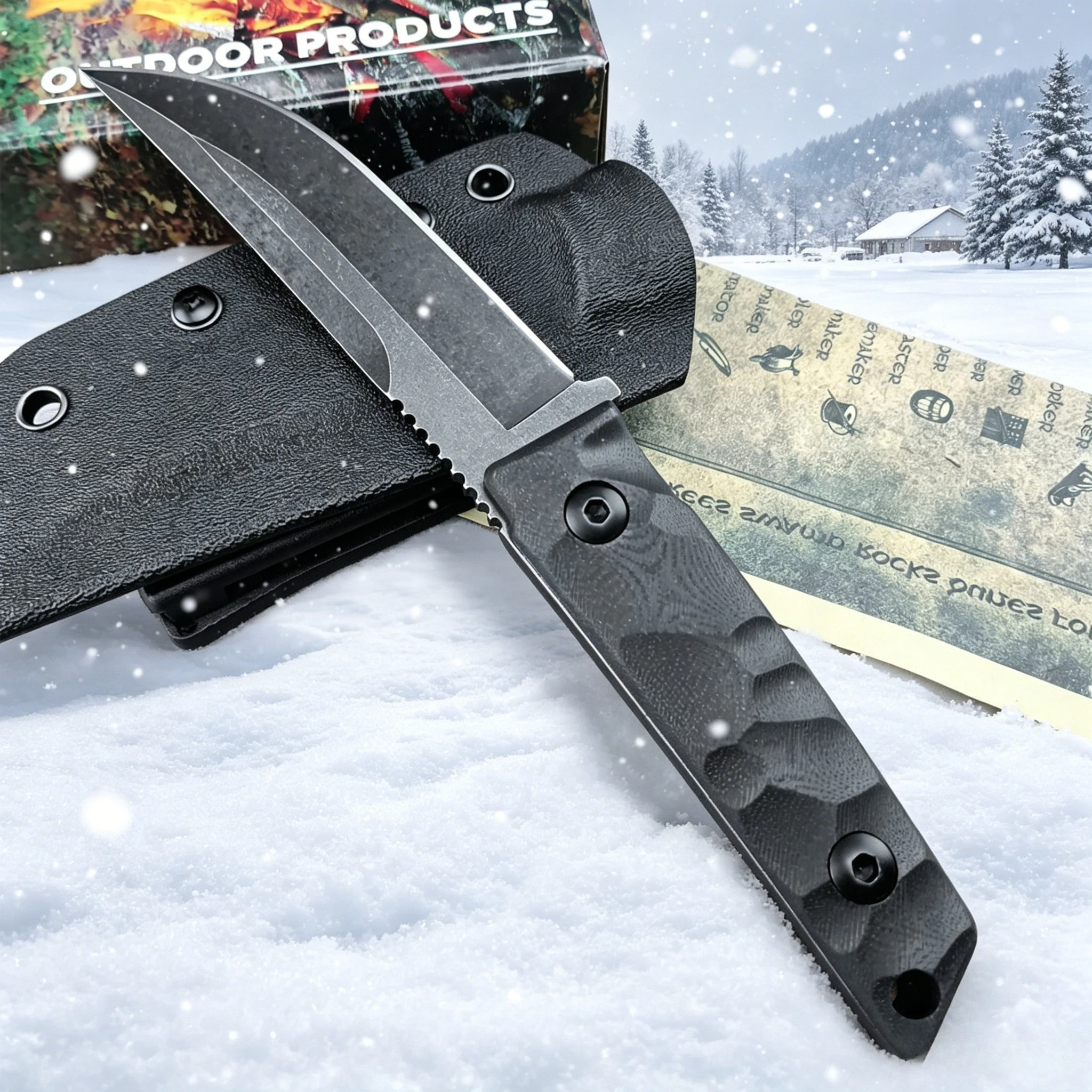 Men's EDC Pocket Fixed Blade – 8Cr13MoV Steel, G10 Handle – Designed for Camping, Fishing & Outdoor Activities EDC Tool
Men's EDC Pocket Fixed Blade – 8Cr13MoV Steel, G10 Handle – Designed for Camping, Fishing & Outdoor Activities EDC Tool