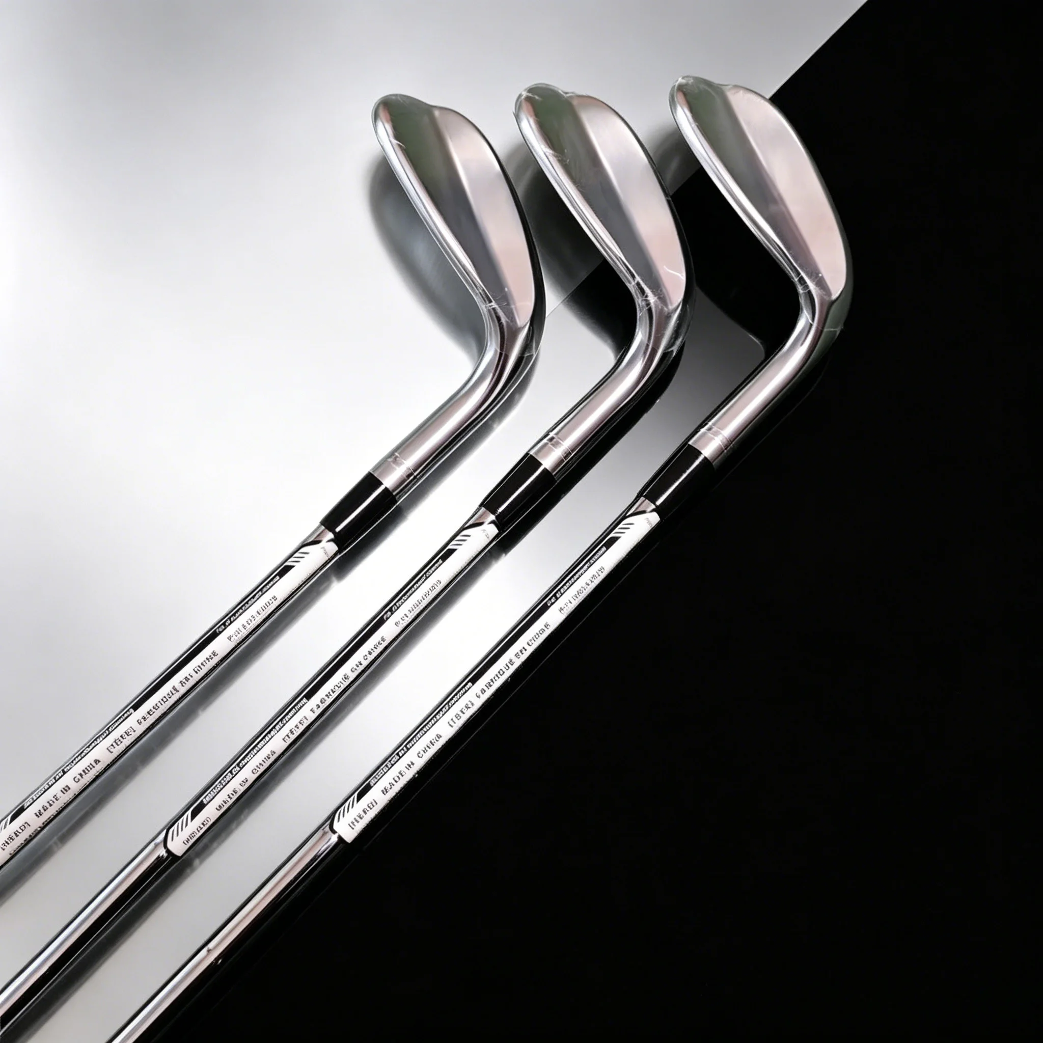 New G5 Golf Wedge with Original Logo Font, Forged Carbon Steel Material, Silver/Black Dual Color, 48/50/52/54/56/58/60 ° Optional Angle, Serrated Groove, High-Quality Shaft Grip
New G5 Golf Wedge with Original Logo Font, Forged Carbon Steel Material, Silver/Black Dual Color, 48/50/52/54/56/58/60 ° Optional Angle, Serrated Groove, High-Quality Shaft Grip