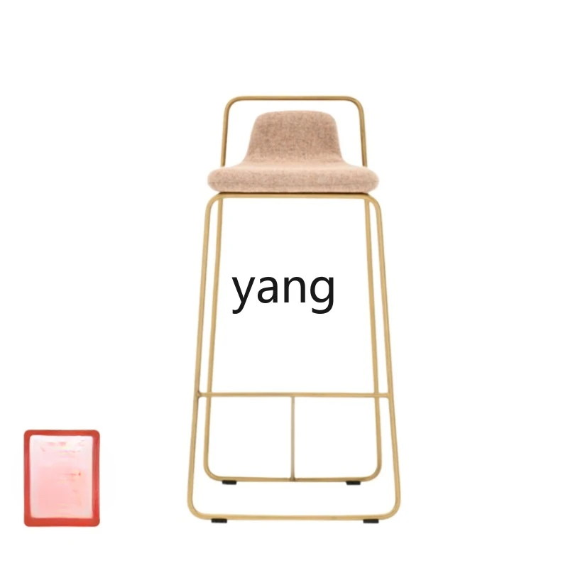 LTT wide bar chair modern design sense household light luxury dining chair bar counter wrought iron cloth chair
LTT wide bar chair modern design sense household light luxury dining chair bar counter wrought iron cloth chair