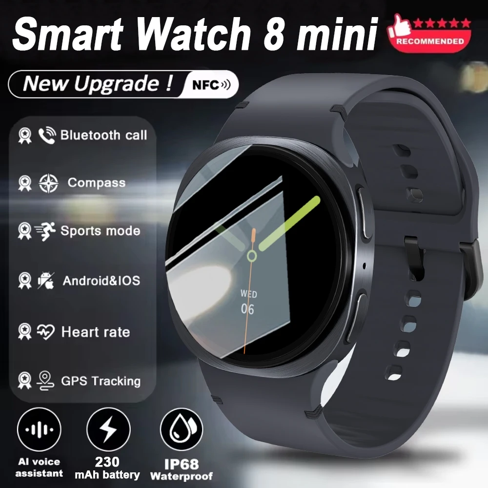 New Bluetooth Call Smart Watch 8 mini Men's GPS Motion Track AI Voice Assistant Health Monitoring AMOLED HD Screen Smartwatches
New Bluetooth Call Smart Watch 8 mini Men's GPS Motion Track AI Voice Assistant Health Monitoring AMOLED HD Screen Smartwatches