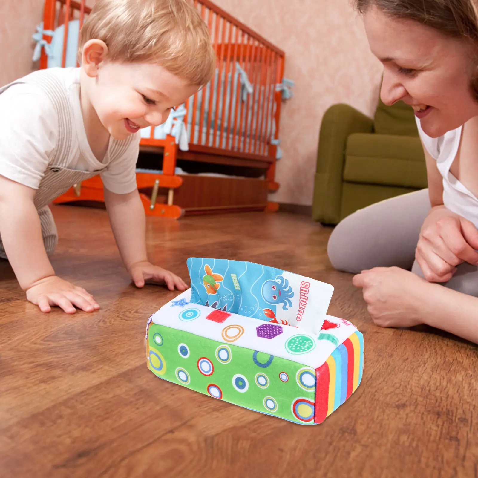 Girls Toys Kids Sensory Colorful Toddler Infant Early Learning Tissue for Baby Newborn
Girls Toys Kids Sensory Colorful Toddler Infant Early Learning Tissue for Baby Newborn