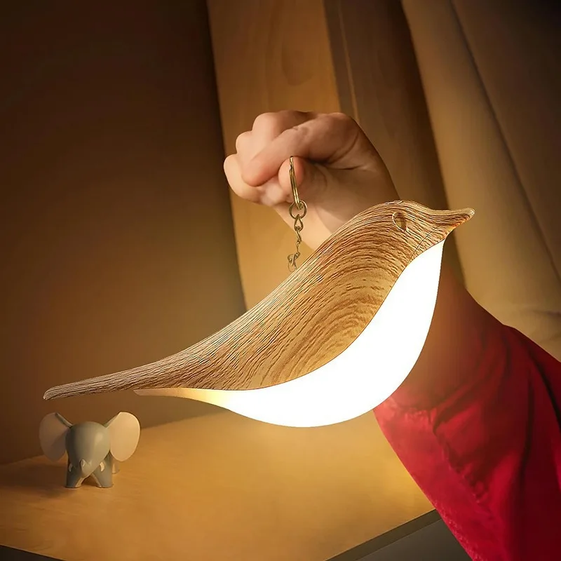 Bird Shaped Wooden Aromatherapy Diffuser Touch Control LED Night Light Home Deco
Bird Shaped Wooden Aromatherapy Diffuser Touch Control LED Night Light Home Deco