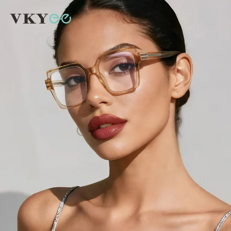 Guvina Geometric Large Frame Square Simple Design Women's Anti-Blue Light Reading Glasses Photochromic Customizable Prescription
Guvina Geometric Large Frame Square Simple Design Women's Anti-Blue Light Reading Glasses Photochromic Customizable Prescription