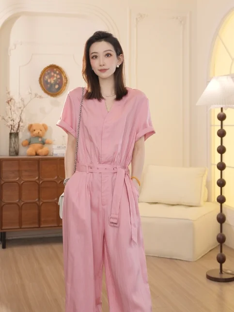 Style Jumpsuit Versatile Basic House Commuter Long Pants Linen Fabric Thin Model B0185B57432 Summer Collection
Style Jumpsuit Versatile Basic House Commuter Long Pants Linen Fabric Thin Model B0185B57432 Summer Collection