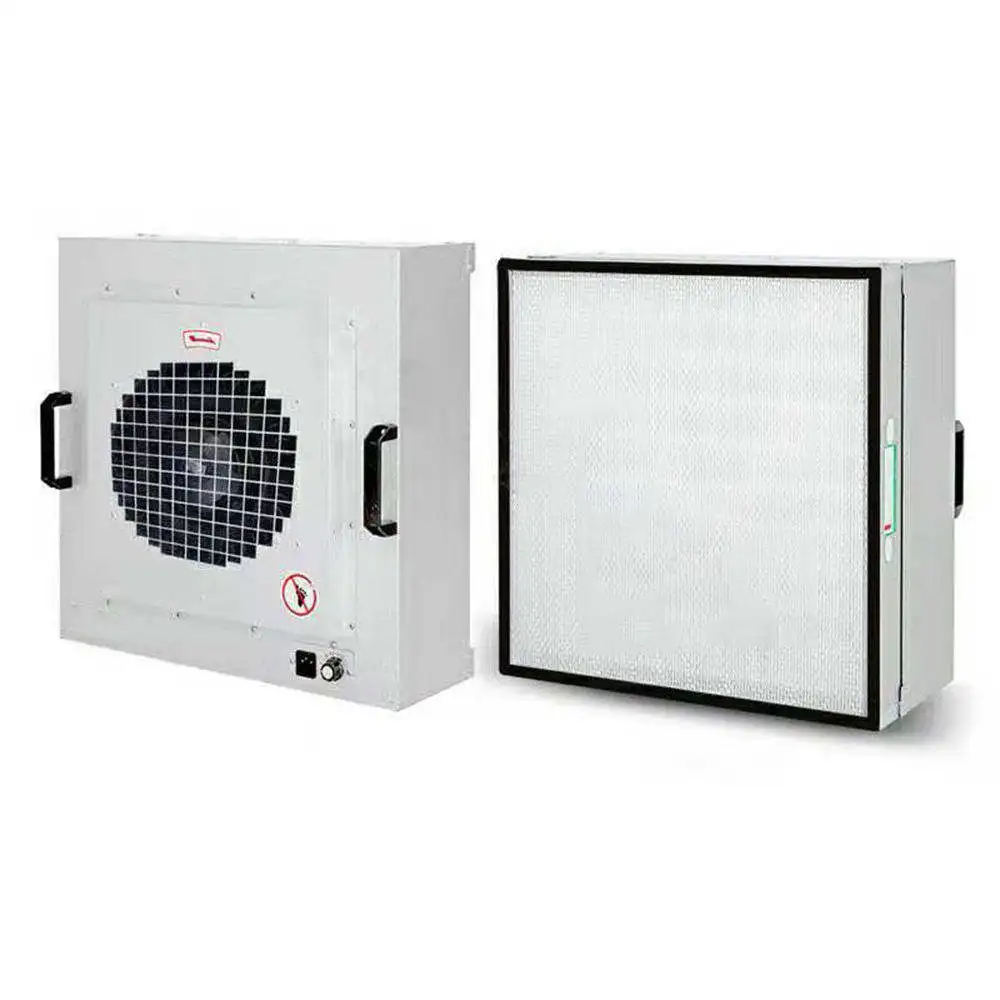China Factory Direct Sales H13 H14 HEPA High-efficiency Filter FFU Laminar Flow Hood Fan Filtration Unit
China Factory Direct Sales H13 H14 HEPA High-efficiency Filter FFU Laminar Flow Hood Fan Filtration Unit