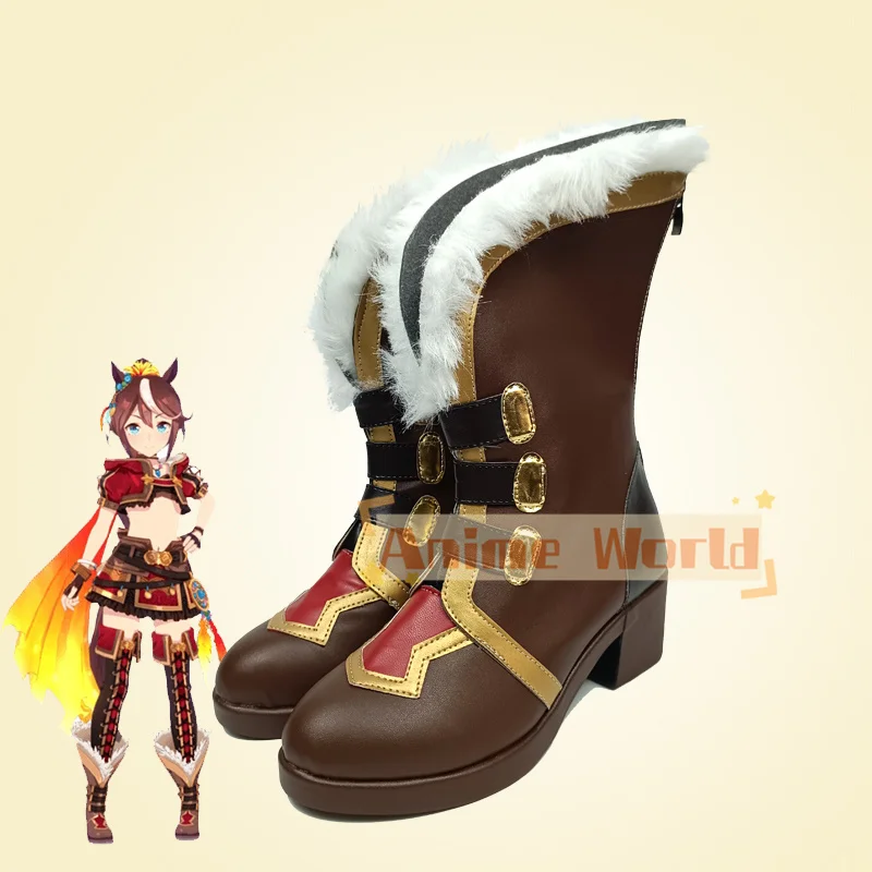 Anime Game Umamusume: Pretty Derby Curren Tokai Teio Cos Cosplay Shoes Boots Adult Children Halloween Party Costume Accessories
Anime Game Umamusume: Pretty Derby Curren Tokai Teio Cos Cosplay Shoes Boots Adult Children Halloween Party Costume Accessories