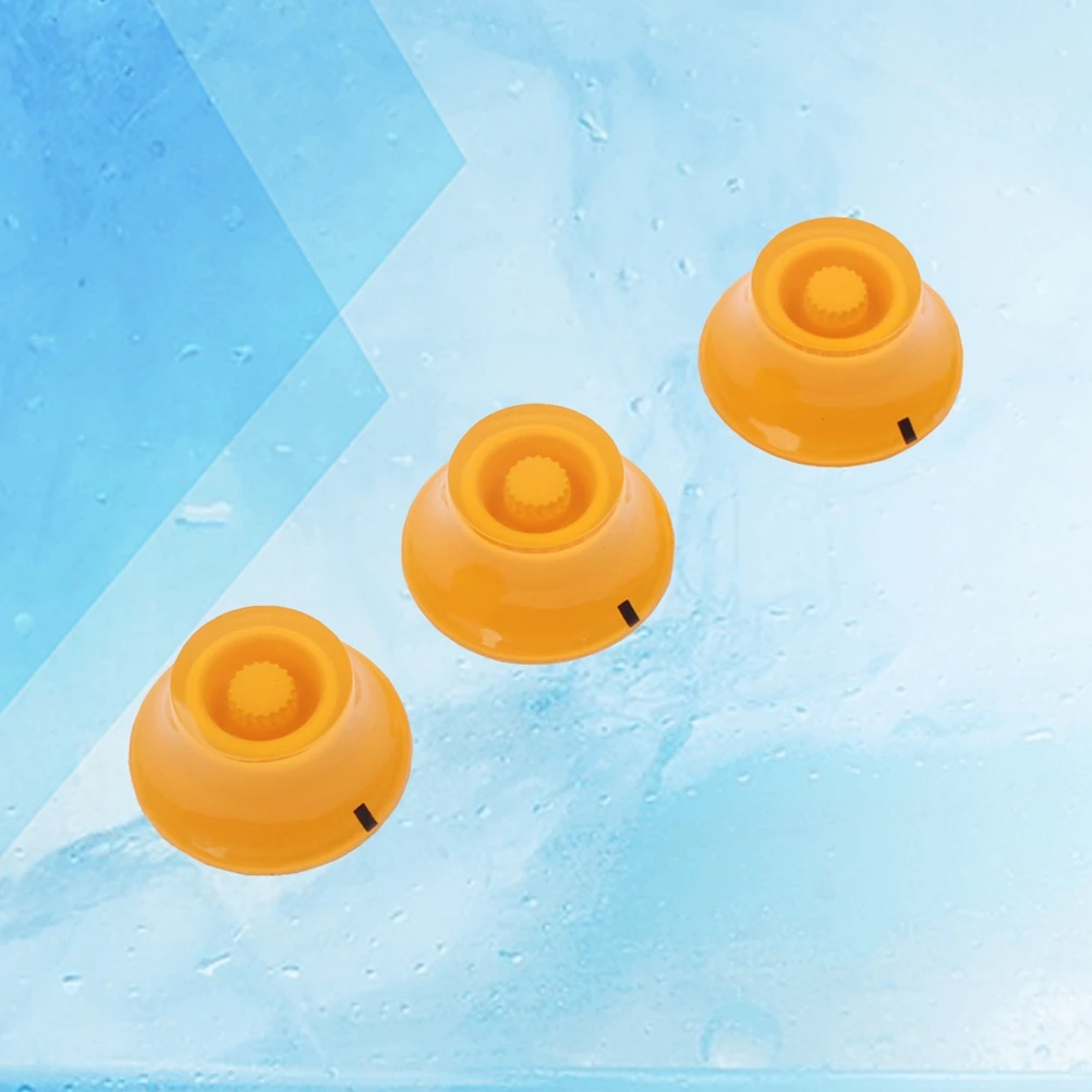 3 pcs Volume Tone Knobs Replacement Set For Electric Guitars Durable Plastic Vintage Look Easy
3 pcs Volume Tone Knobs Replacement Set For Electric Guitars Durable Plastic Vintage Look Easy