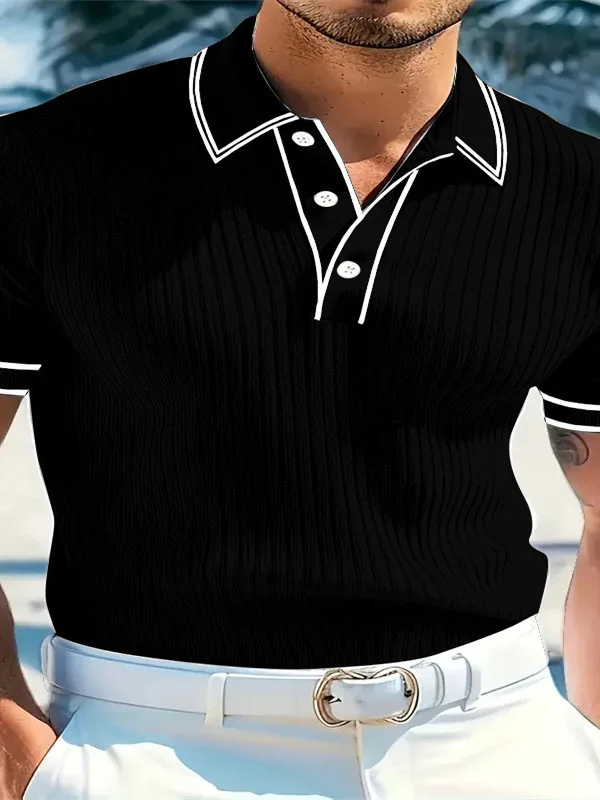 Men's Business Casual Short Sleeve Shirts Summer New Style Loose Fit Polyester Blend Fabric Commute Suitable Thin Model
Men's Business Casual Short Sleeve Shirts Summer New Style Loose Fit Polyester Blend Fabric Commute Suitable Thin Model