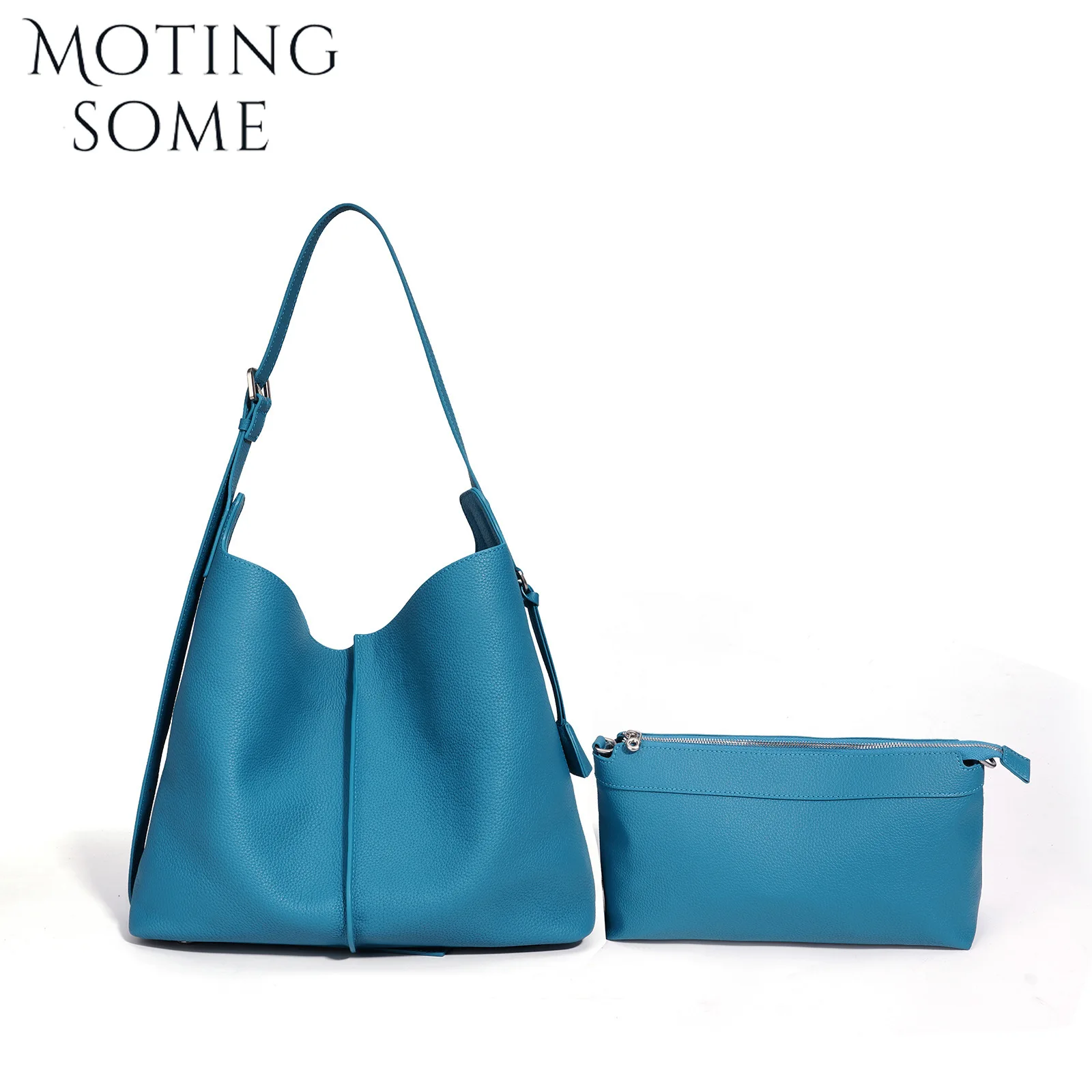 MOTINGSOME Blue Bucket Bag Minimalist Woman Handbag Luxury Genuine Leather Large Capacity Shoulder Cowhide Tote 2026 New In
MOTINGSOME Blue Bucket Bag Minimalist Woman Handbag Luxury Genuine Leather Large Capacity Shoulder Cowhide Tote 2026 New In