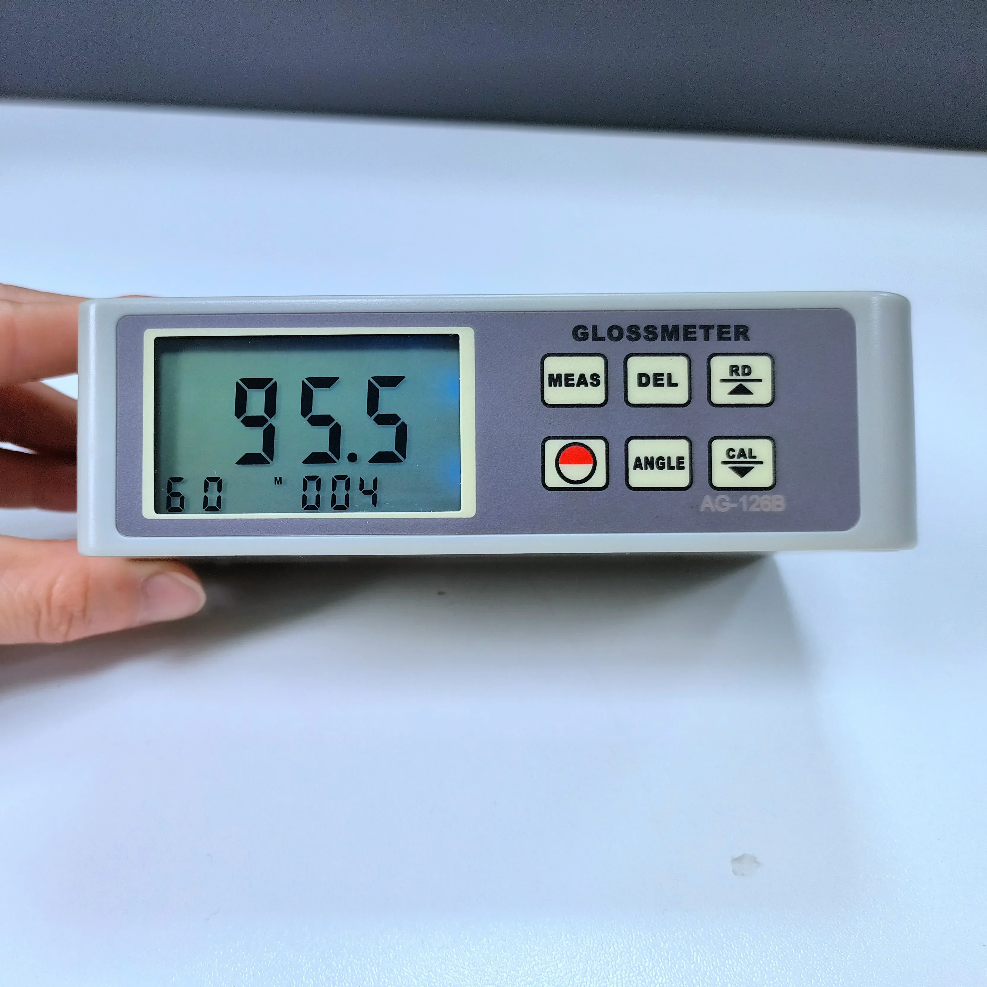 New Design Glossmeter can Display 20&60&85 at the same time Paint Gloss meter for ink and marble
New Design Glossmeter can Display 20&60&85 at the same time Paint Gloss meter for ink and marble