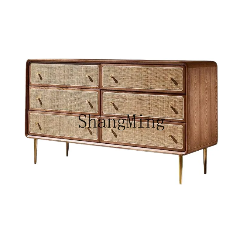 CL solid wood three four six chest cabinet simple modern locker bedroom multi-functional bedside rattan storage cabinet
CL solid wood three four six chest cabinet simple modern locker bedroom multi-functional bedside rattan storage cabinet