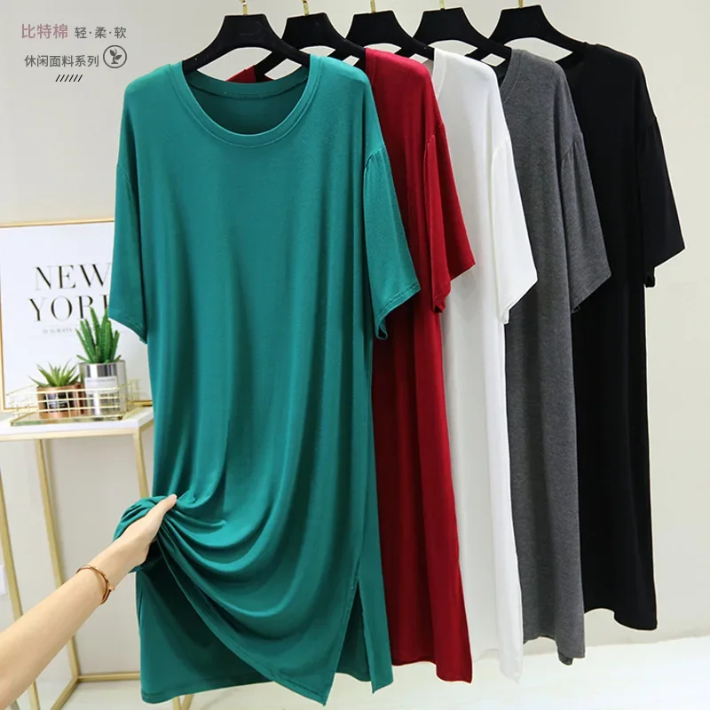 Nightgowns Women's Clothing Homewear Summer Thin New Versatile Comfortable Casual Breathable Stylish Simple Loose Fit Large Size
Nightgowns Women's Clothing Homewear Summer Thin New Versatile Comfortable Casual Breathable Stylish Simple Loose Fit Large Size