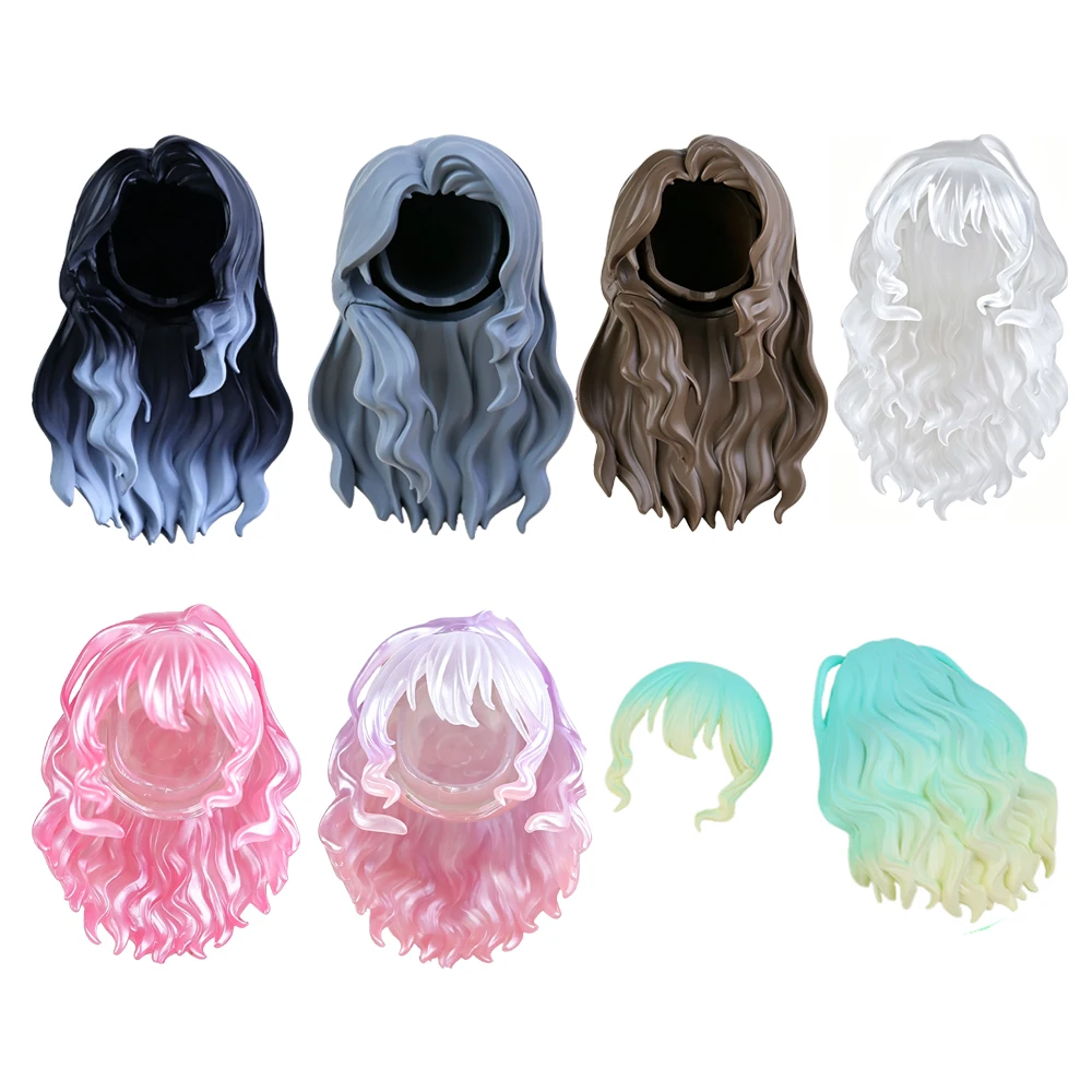 OB11 GSC Doll Hair Long Wavy Curly Hair Replacement Head Shell Hair style Parts for Obitsu11 1/12 BJD Doll DIY Accessories
OB11 GSC Doll Hair Long Wavy Curly Hair Replacement Head Shell Hair style Parts for Obitsu11 1/12 BJD Doll DIY Accessories