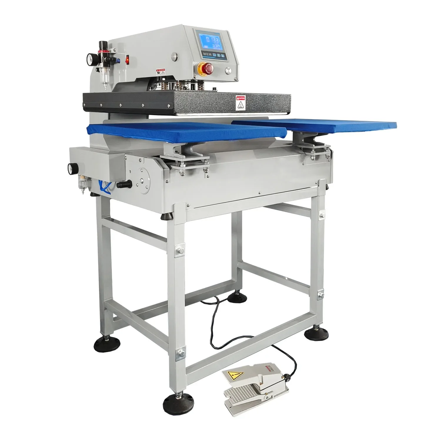TQB-4050 Full Automatic Double Station Pneumatic Heat Press Machine T-shirt Printing Machine Sublimation 40x50cm
TQB-4050 Full Automatic Double Station Pneumatic Heat Press Machine T-shirt Printing Machine Sublimation 40x50cm