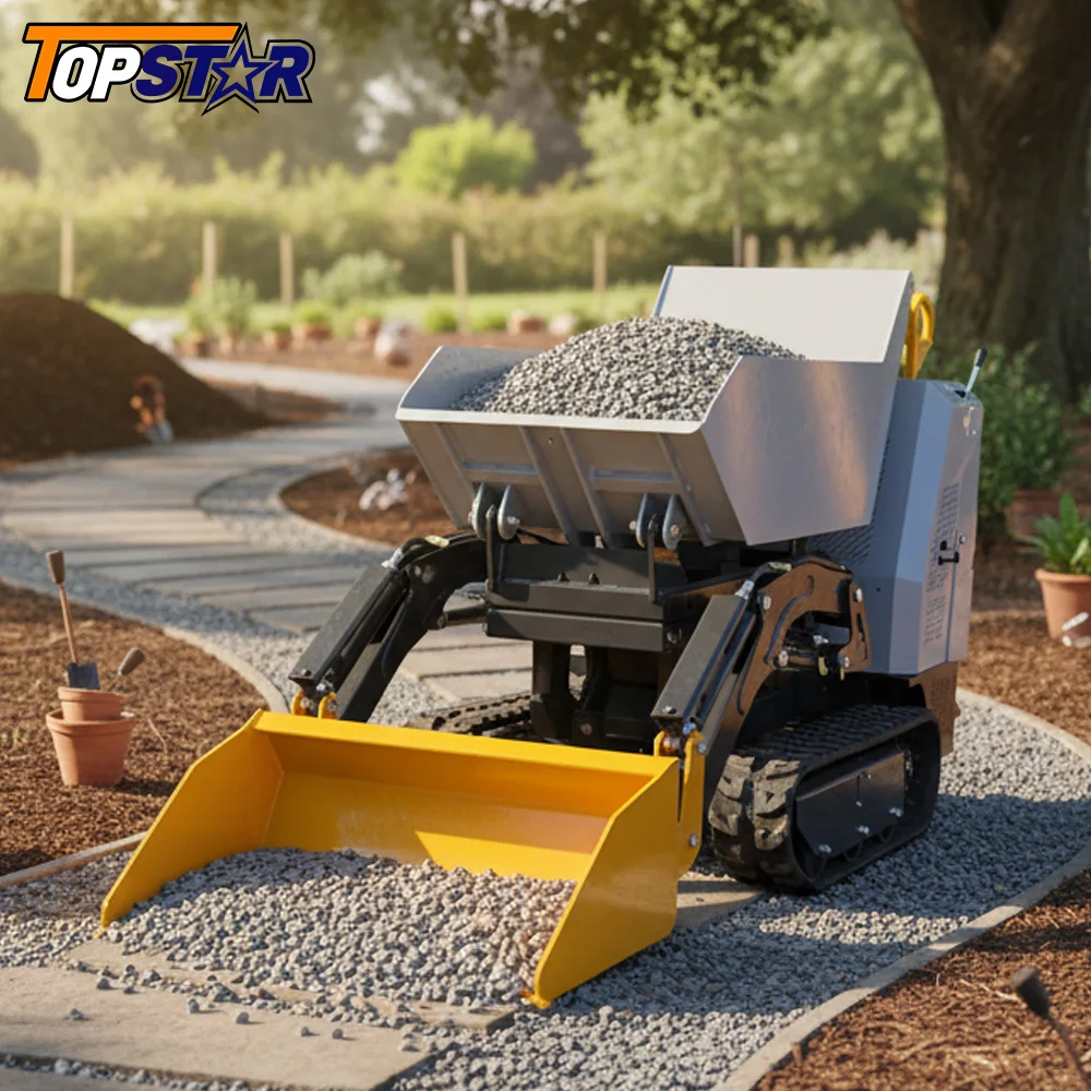 Factory Price Customized Export Small Crawler Dumper Home Farm Self Loading Transporter Mini Dump Truck Price for Sale
Factory Price Customized Export Small Crawler Dumper Home Farm Self Loading Transporter Mini Dump Truck Price for Sale