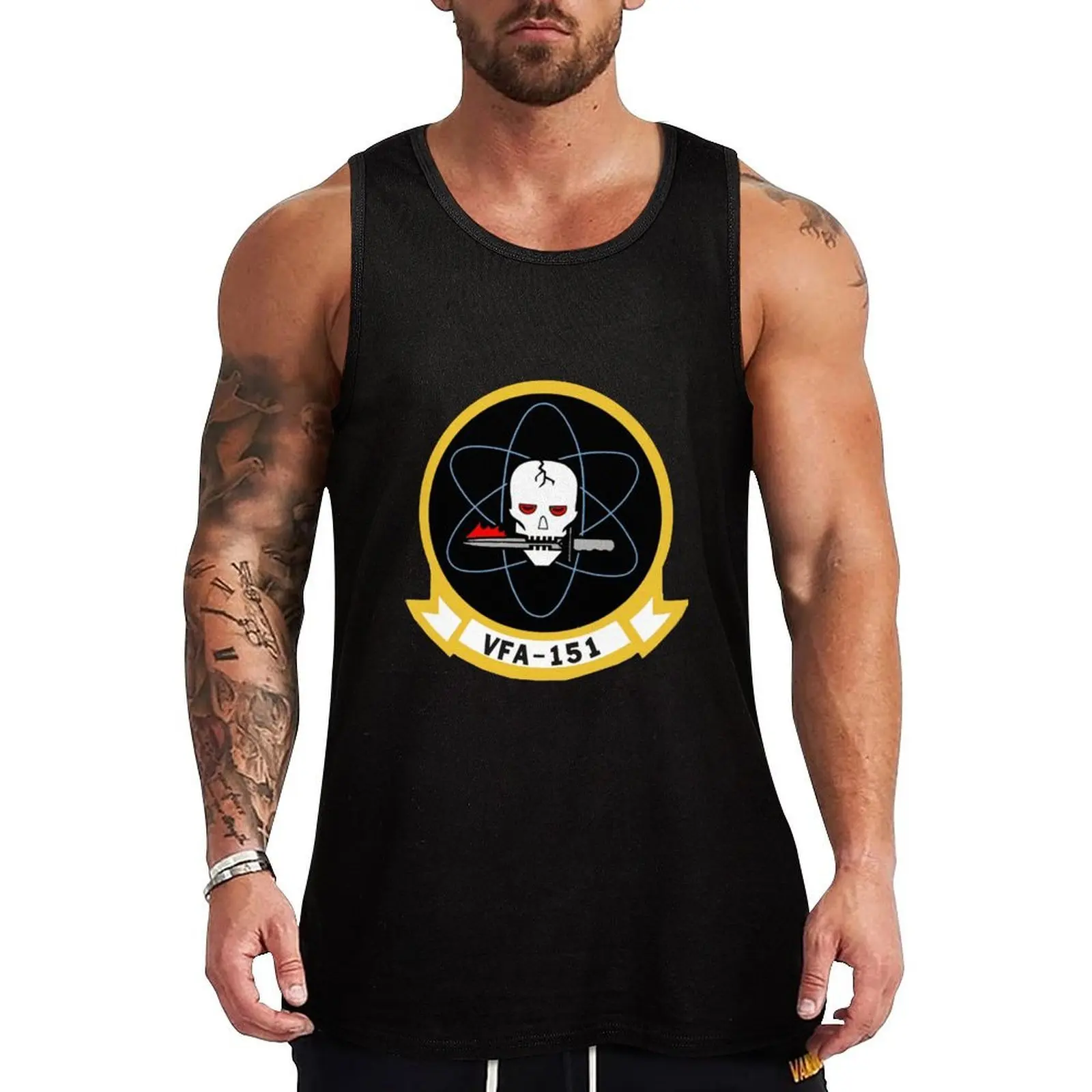 VFA-151 Vigilantes Tank Top best selling products gym men Men's t-shirt Male vest
VFA-151 Vigilantes Tank Top best selling products gym men Men's t-shirt Male vest