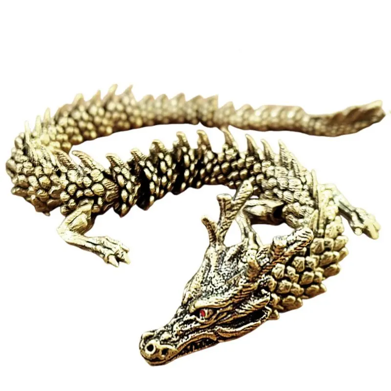 Vintage Brass Wyvern Desktop Decor, Art Sculpture, Movable Rattlesnake Zodiac, Car Interior Ornament, Gift for Office or Home
Vintage Brass Wyvern Desktop Decor, Art Sculpture, Movable Rattlesnake Zodiac, Car Interior Ornament, Gift for Office or Home