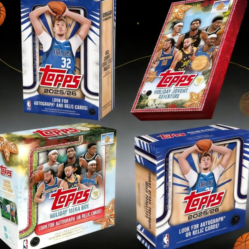 2025-26 Topps Флагманская праздничная серия НБА Аутентичные звездные карты для рождественского подарка Максимальная праздничная коллекционная игрушка и подарочная коробка
2025-26 Topps Флагманская праздничная серия НБА Аутентичные звездные карты для рождественского подарка Максимальная праздничная коллекционная игрушка и подарочная коробка