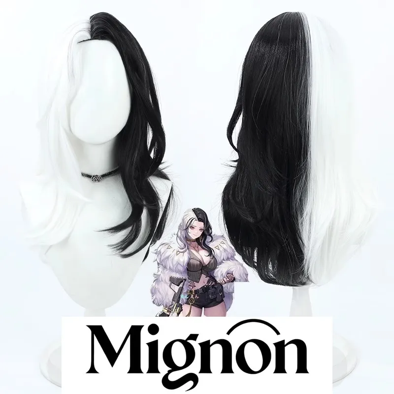 Богиня Победы: NIKKE Rosanna парик для косплея, черный, белый, двухцветный, подарок на Хэллоуин
Богиня Победы: NIKKE Rosanna парик для косплея, черный, белый, двухцветный, подарок на Хэллоуин