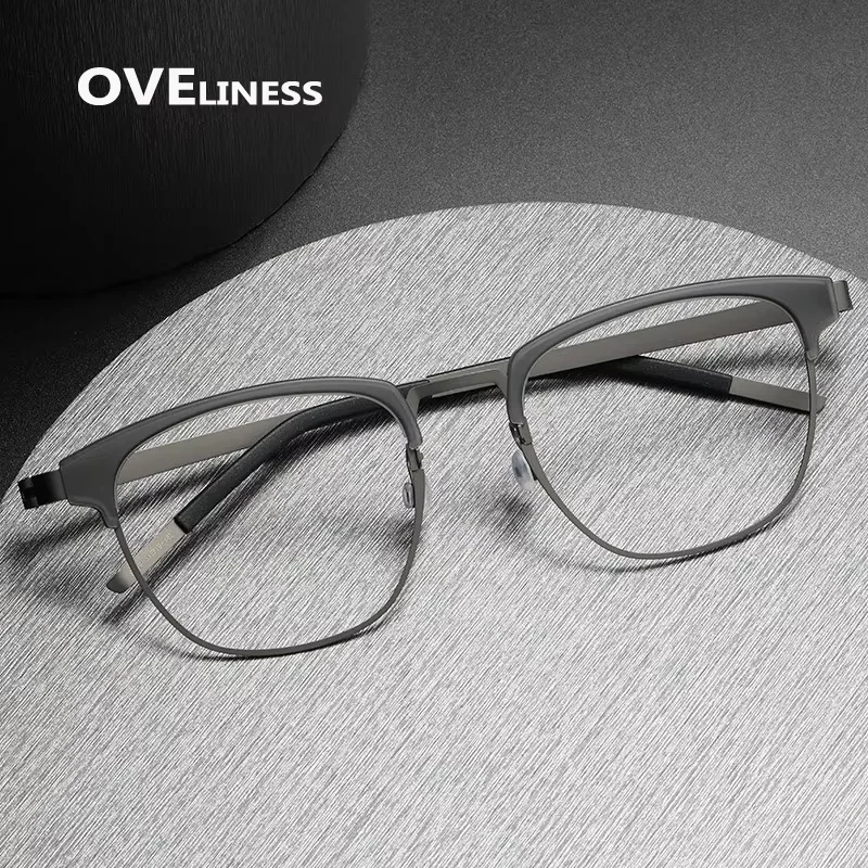 Pure Titanium Glasses Frame Men women Vintage male full Eyewear Eyeglasses frames Spectacle
Pure Titanium Glasses Frame Men women Vintage male full Eyewear Eyeglasses frames Spectacle