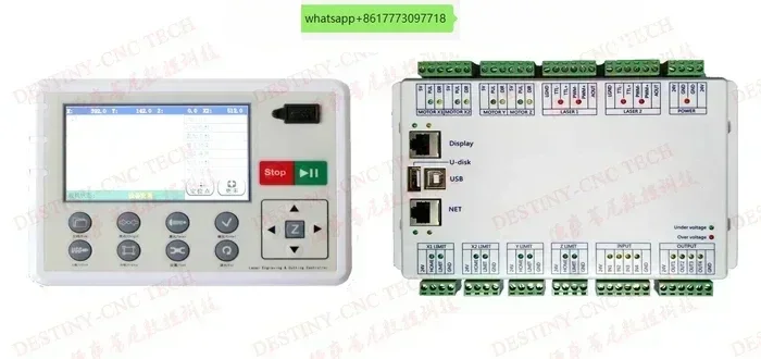 CO2 laser engraving machine control system genuine Zhiyuan 4311 control card panel Powercut in Chinese and English
CO2 laser engraving machine control system genuine Zhiyuan 4311 control card panel Powercut in Chinese and English
