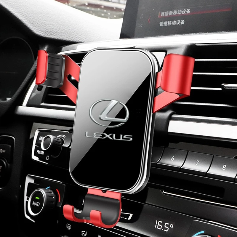 Universal Car Phone Holder Gravity Mobile Stand GPS Support Auto Air Vent Mount For Lexus F SPORT ES RX NX LS UX LM LX GX LC RZ
Universal Car Phone Holder Gravity Mobile Stand GPS Support Auto Air Vent Mount For Lexus F SPORT ES RX NX LS UX LM LX GX LC RZ