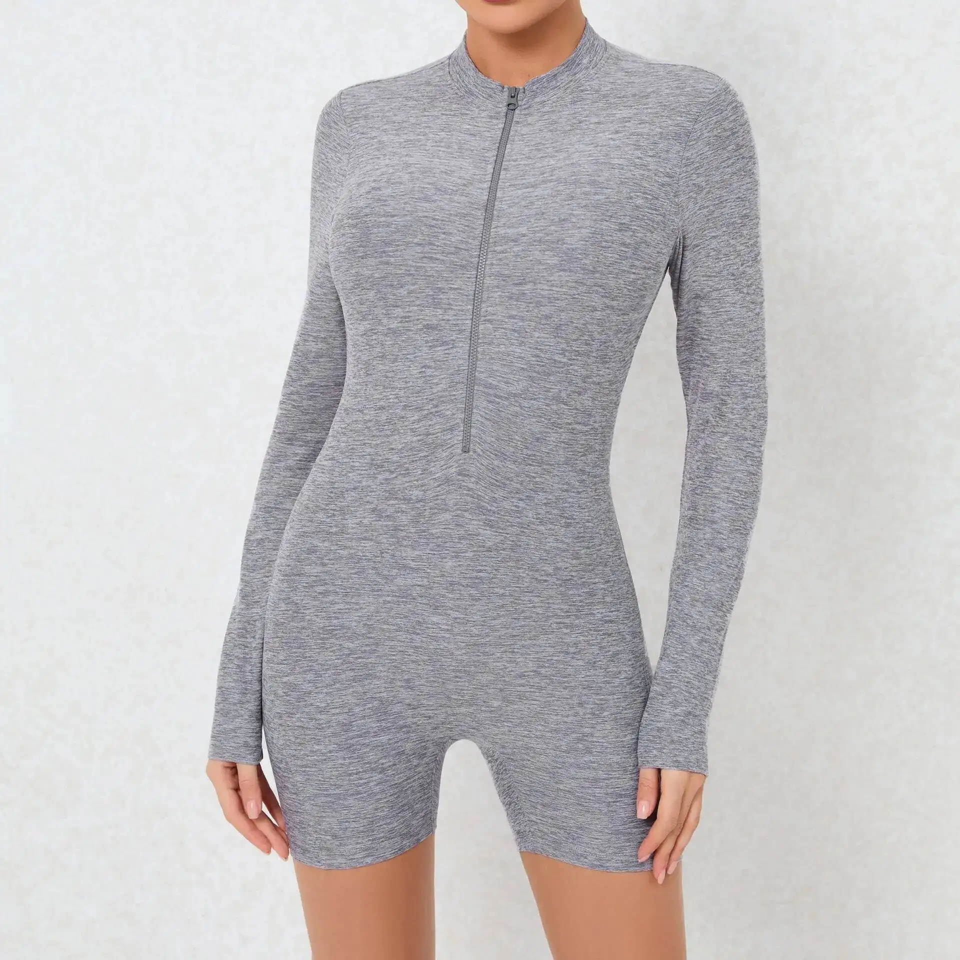 Zipper Sports Jumpsuit Woman Fiess Overalls Workout Clothes Bodysuit Women Gym Sets Backless One-Piece Suit Female
Zipper Sports Jumpsuit Woman Fiess Overalls Workout Clothes Bodysuit Women Gym Sets Backless One-Piece Suit Female