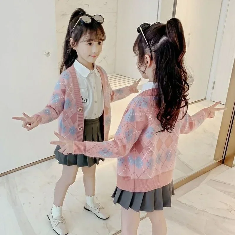 Autumn Winter Kids Baby Girls Full Sleeve Single-breated Top Outwear Toddler Children Knitting Clothes Flocking Sweater 2 10 12T
Autumn Winter Kids Baby Girls Full Sleeve Single-breated Top Outwear Toddler Children Knitting Clothes Flocking Sweater 2 10 12T