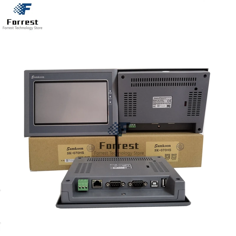 Samkoon SK-070FS SK-070HS SK-070GS SK-070MS 7 inch Touch Screen HMI With Ethernet port
Samkoon SK-070FS SK-070HS SK-070GS SK-070MS 7 inch Touch Screen HMI With Ethernet port