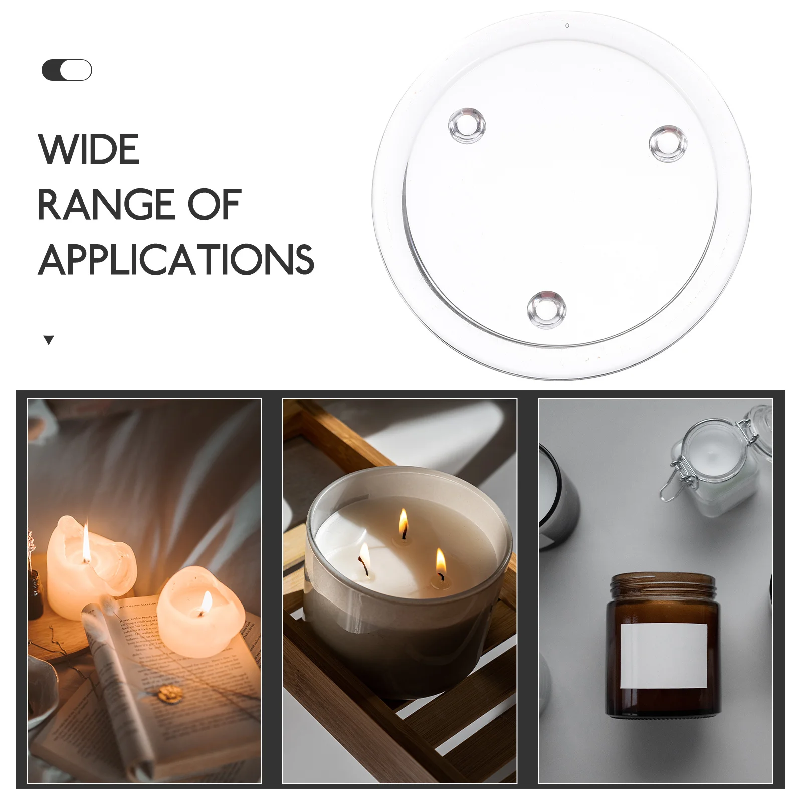 2Pcs Round Glass Holder for Table Decorative Plate Centerpiece Banquet Wedding Party Holiday Festival Tea Light Scented
2Pcs Round Glass Holder for Table Decorative Plate Centerpiece Banquet Wedding Party Holiday Festival Tea Light Scented