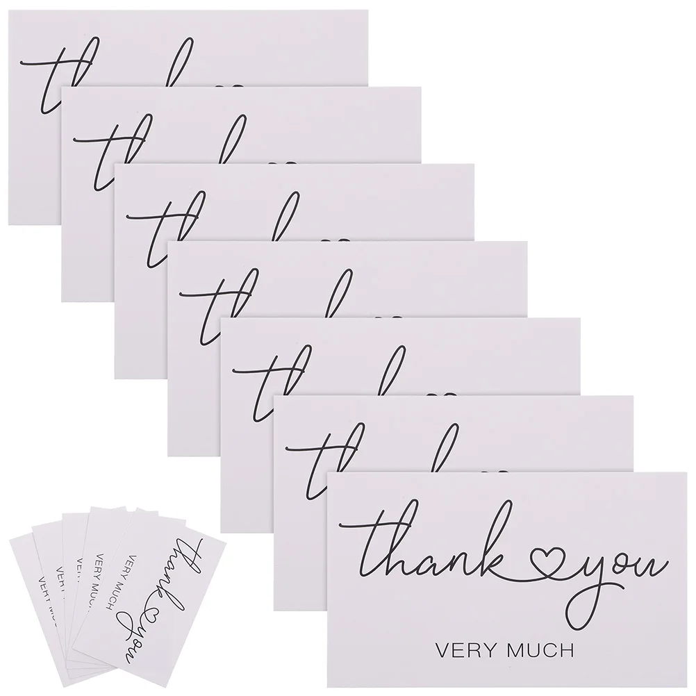 100pcs Thank You White Gift Cards for All Occasions with Envelope Mini Size Business Cards Bulk Pack Elegant Design Simple
100pcs Thank You White Gift Cards for All Occasions with Envelope Mini Size Business Cards Bulk Pack Elegant Design Simple