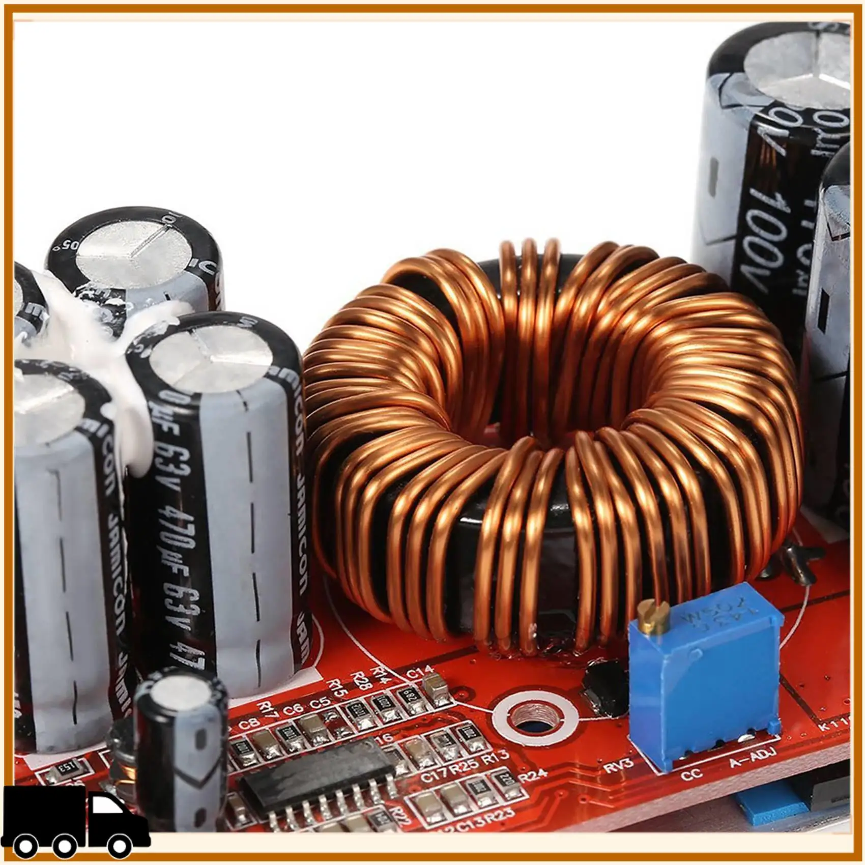 A35M-2X 1200W High Power DC-DC Converter Boost Step-Up Power Supply Module 20A IN 8-60V OUT 12-80V Adjustable
A35M-2X 1200W High Power DC-DC Converter Boost Step-Up Power Supply Module 20A IN 8-60V OUT 12-80V Adjustable