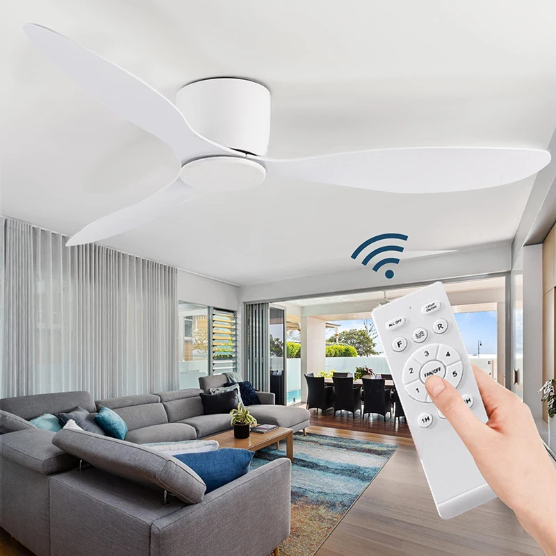 Modern Ceiling Fan Without Light Remote Control Low Down Living Room DC Motor Fan 30W Simple Home Electric Fan
Modern Ceiling Fan Without Light Remote Control Low Down Living Room DC Motor Fan 30W Simple Home Electric Fan