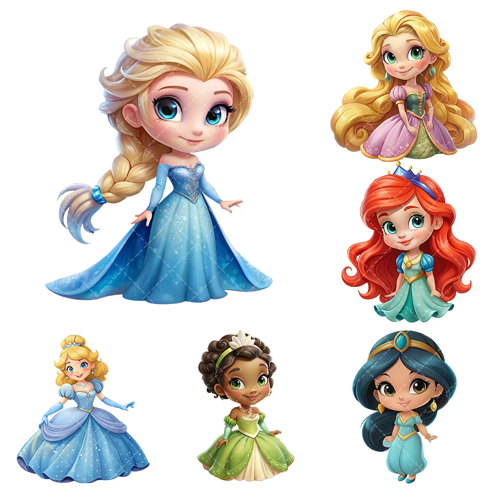 cartoon Disney princess Iron On Heat Transfer Stickers For Clothes DTF Pinted Vinyl Thermal Appliques Washable T-Shirt Decal
cartoon Disney princess Iron On Heat Transfer Stickers For Clothes DTF Pinted Vinyl Thermal Appliques Washable T-Shirt Decal