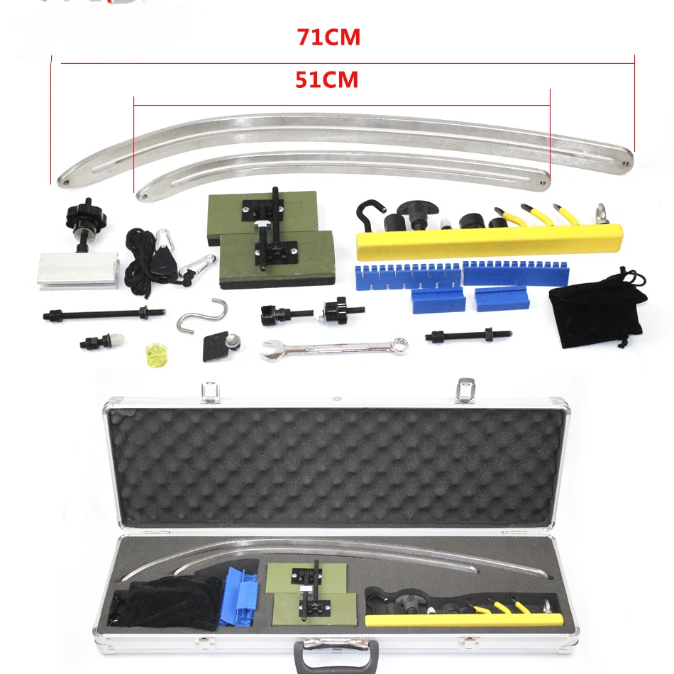 Car Dent Repair Tool Hook Set Dent Free Sheet Metal Sliding Rod Fender Wheel Eyebrow Repair Flat Hook Tool
Car Dent Repair Tool Hook Set Dent Free Sheet Metal Sliding Rod Fender Wheel Eyebrow Repair Flat Hook Tool
