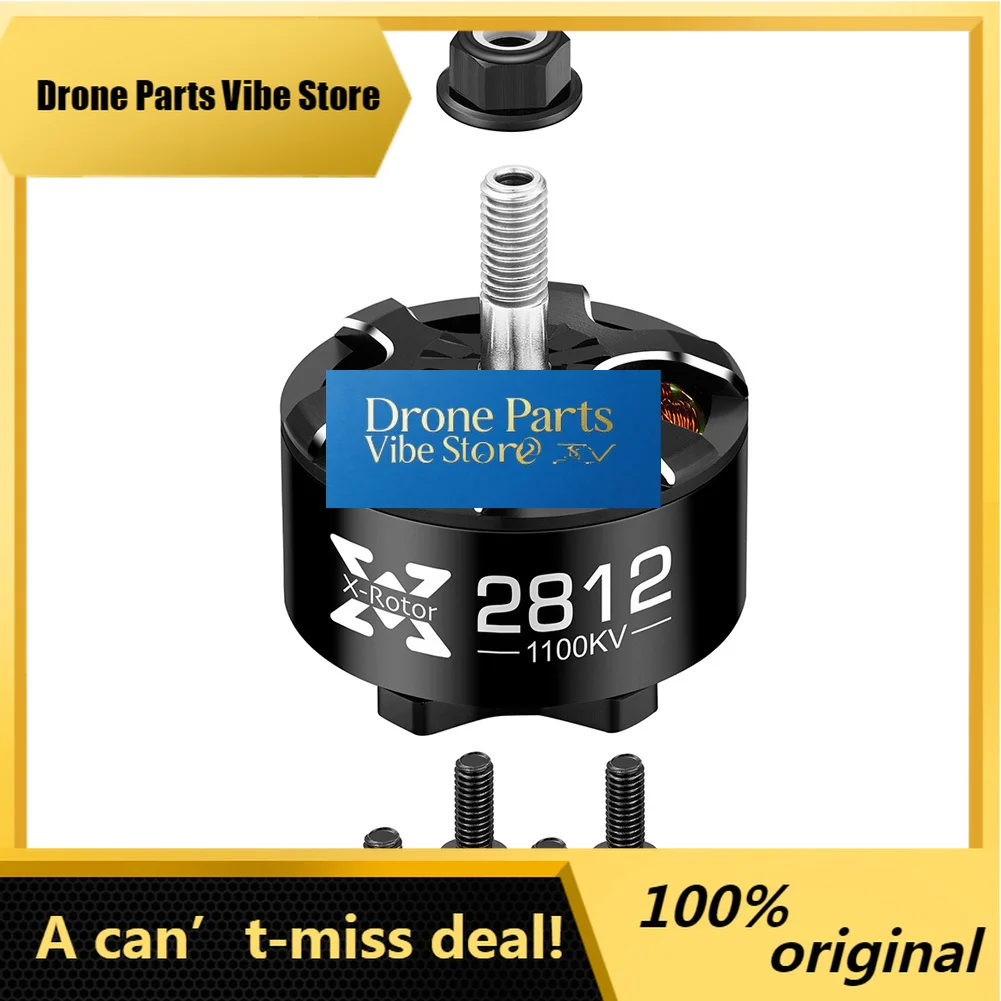 Drone Parts4 Pcs HOBBYWING Xrotor 2807 2812 Brushless Motors 2807 1300KV 4-6S 1500KV 4-5S / 1700KV Black RC Motors For FPV Racin
Drone Parts4 Pcs HOBBYWING Xrotor 2807 2812 Brushless Motors 2807 1300KV 4-6S 1500KV 4-5S / 1700KV Black RC Motors For FPV Racin