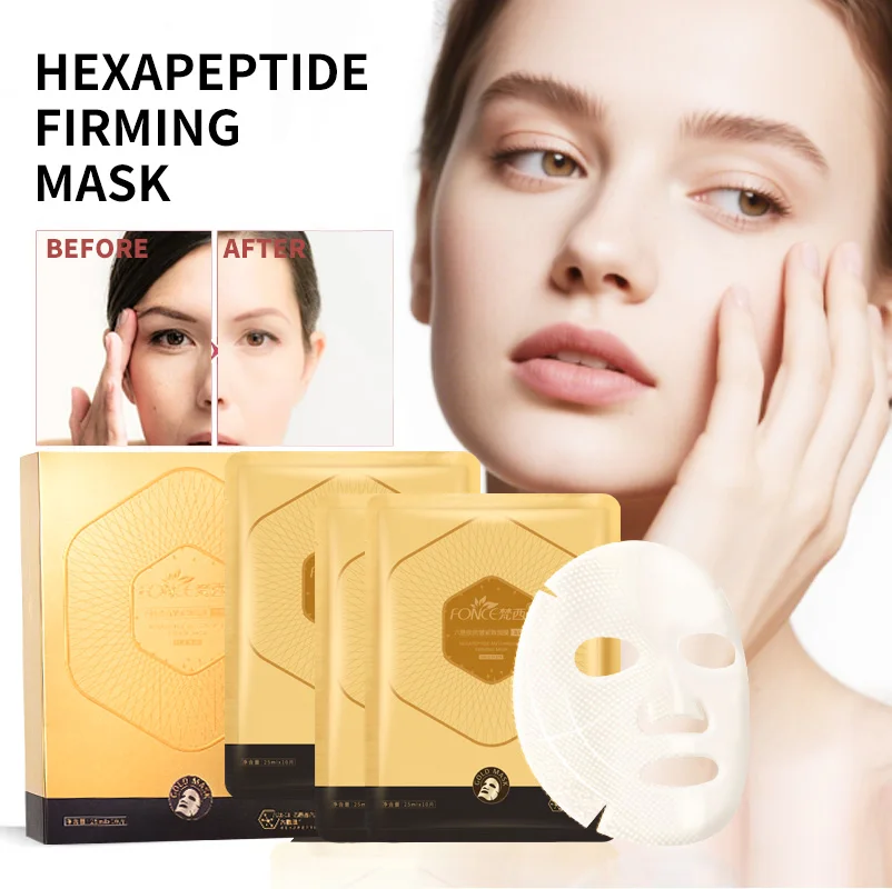 Маска против морщин FONCE Hexapeptide, удаление мелких линий и морщин, увлажнение, лифтинг, укрепление и увлажнение 10 шт.
Маска против морщин FONCE Hexapeptide, удаление мелких линий и морщин, увлажнение, лифтинг, укрепление и увлажнение 10 шт.
