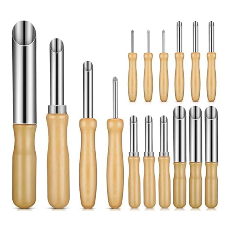 AB39-16-компонентный резак для глиняных отверстий из нержавеющей стали, круглые формы, глиняные инструменты для лепки, принадлежности для сверления керамики, 4 размера, прочный
AB39-16-компонентный резак для глиняных отверстий из нержавеющей стали, круглые формы, глиняные инструменты для лепки, принадлежности для сверления керамики, 4 размера, прочный