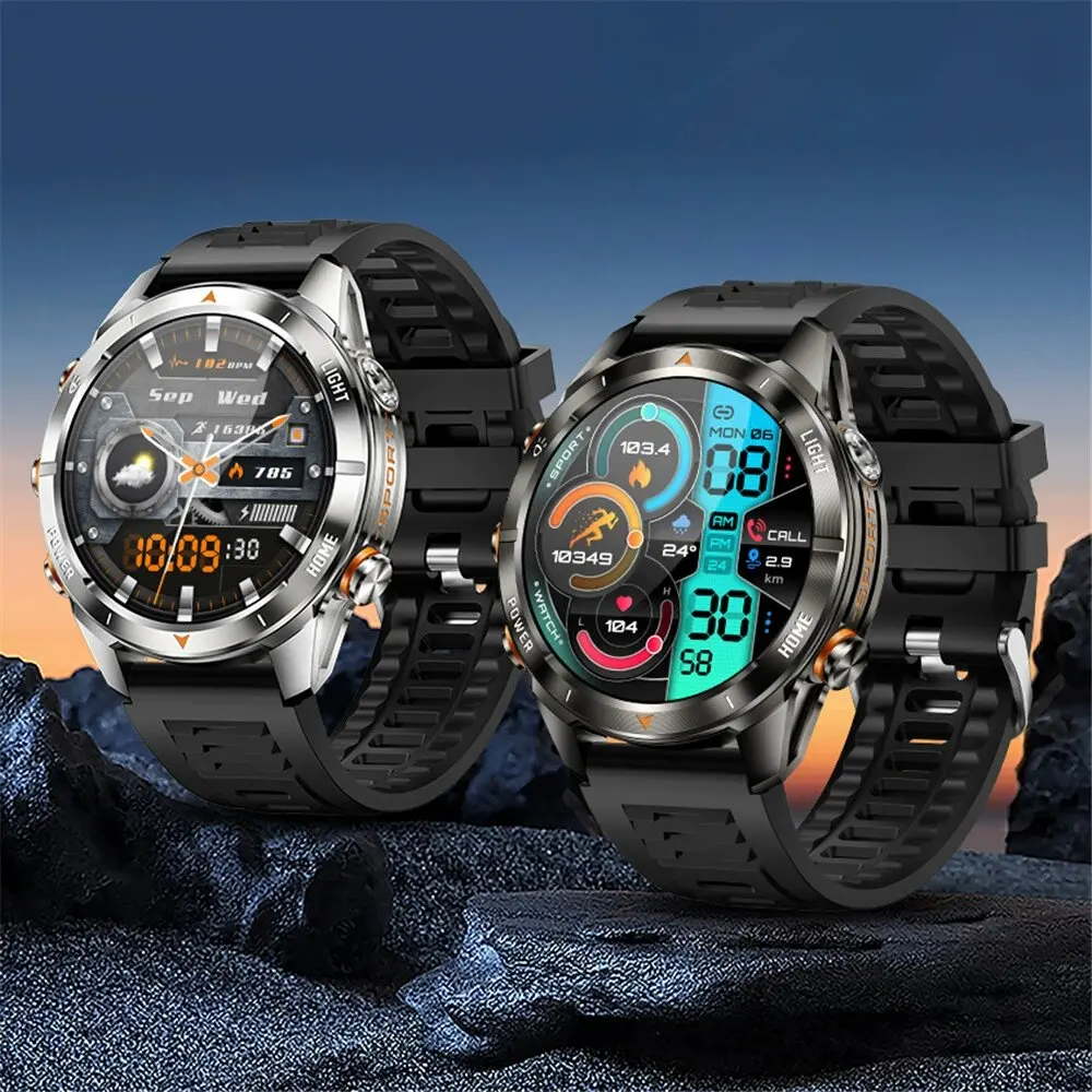 Smart Watch Strong Light SOS Men Outdoor Sport Bluetooth Calling 1.46inch Screen 515mAh Large Battery Smartwatch
Smart Watch Strong Light SOS Men Outdoor Sport Bluetooth Calling 1.46inch Screen 515mAh Large Battery Smartwatch