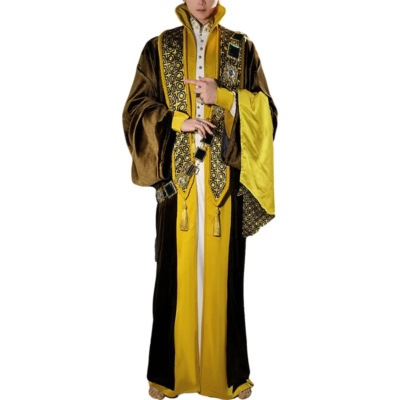 Sultan's Game Sultan Nefele Cospaly Costume Nefele Heavy industry metal ribbon Su You hot stamping retro Halloween uniform
Sultan's Game Sultan Nefele Cospaly Costume Nefele Heavy industry metal ribbon Su You hot stamping retro Halloween uniform
