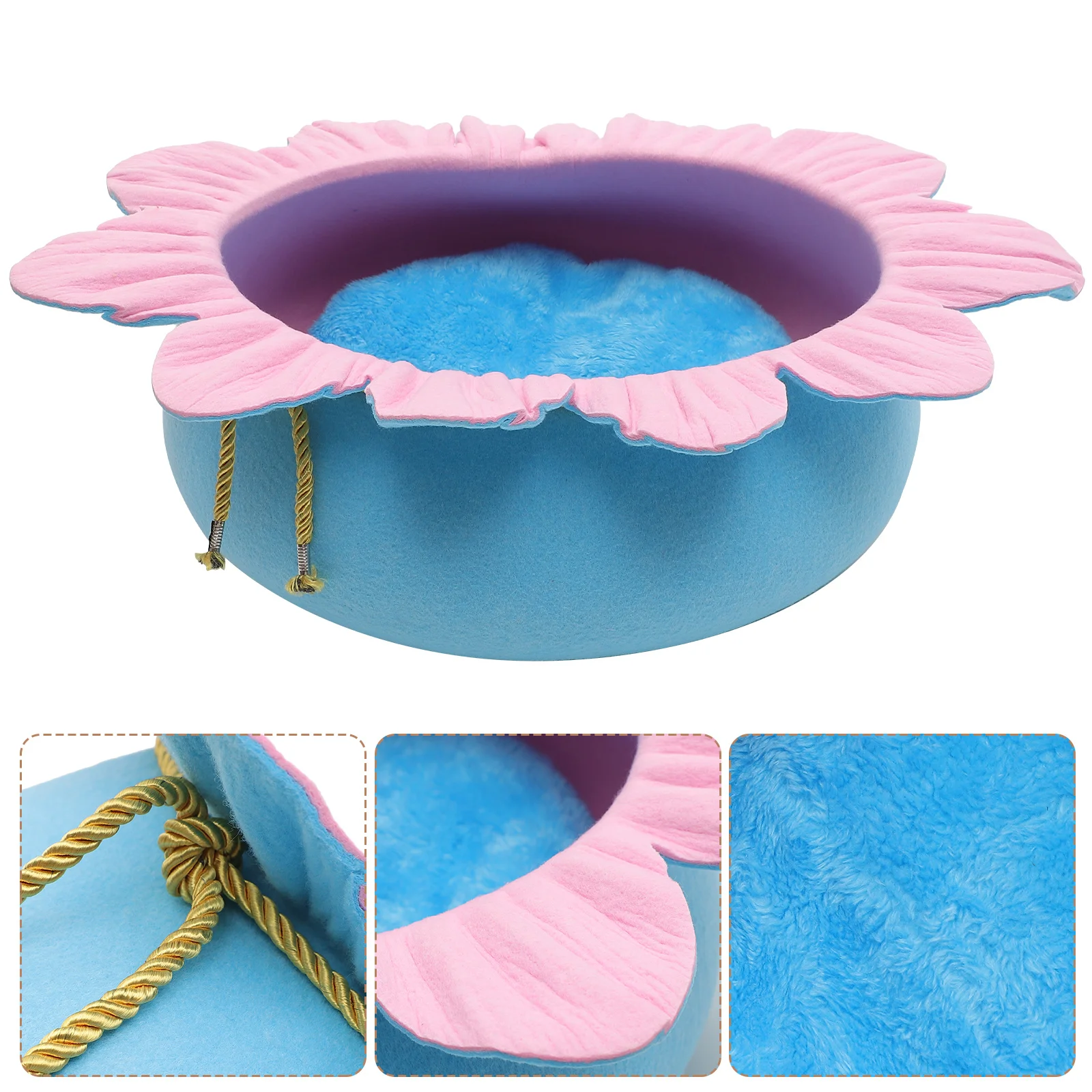 Cat Nest Flower Shape Felt Pet Cushion Pad For Cats Dogs Soft Comfortable Bed Mat Indoor Outdoor Travel Camping Kitten
Cat Nest Flower Shape Felt Pet Cushion Pad For Cats Dogs Soft Comfortable Bed Mat Indoor Outdoor Travel Camping Kitten