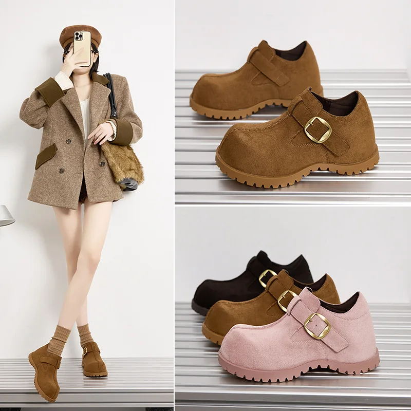 Vintage Platform Loafers Women Shoes Chunky Heel Slip On Casual Comfortable
Vintage Platform Loafers Women Shoes Chunky Heel Slip On Casual Comfortable