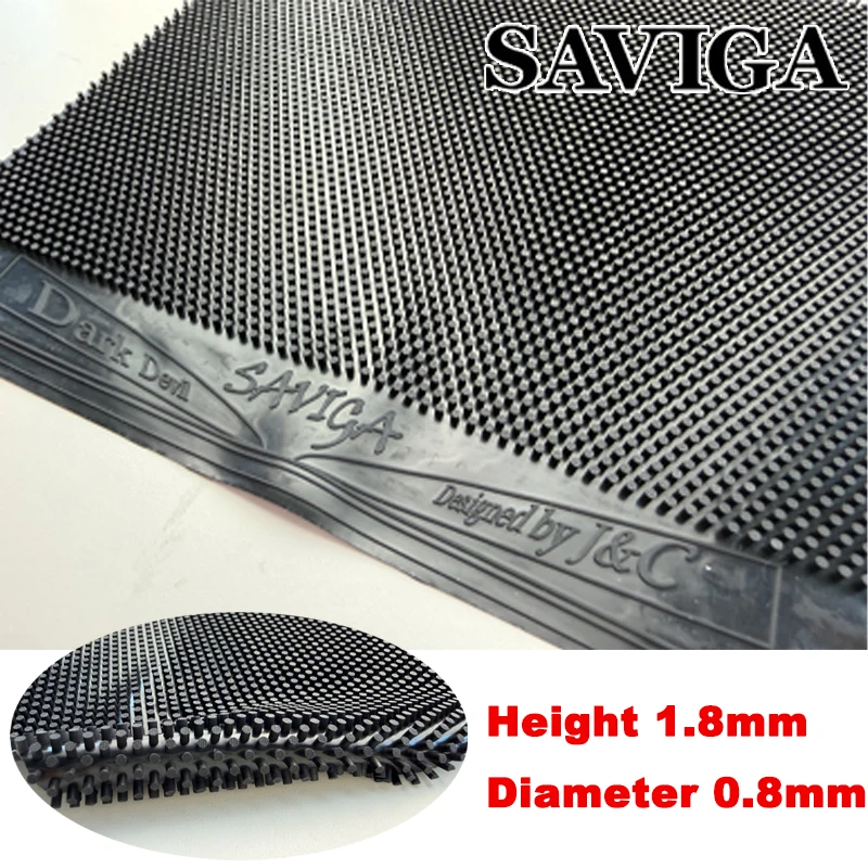 DAWEI SAVIGA Long Thin Particles Table Tennis Rubber OX Long Pips Ping Pong Rubber Particles Height 1.8mm Diameter 0.8mm
DAWEI SAVIGA Long Thin Particles Table Tennis Rubber OX Long Pips Ping Pong Rubber Particles Height 1.8mm Diameter 0.8mm