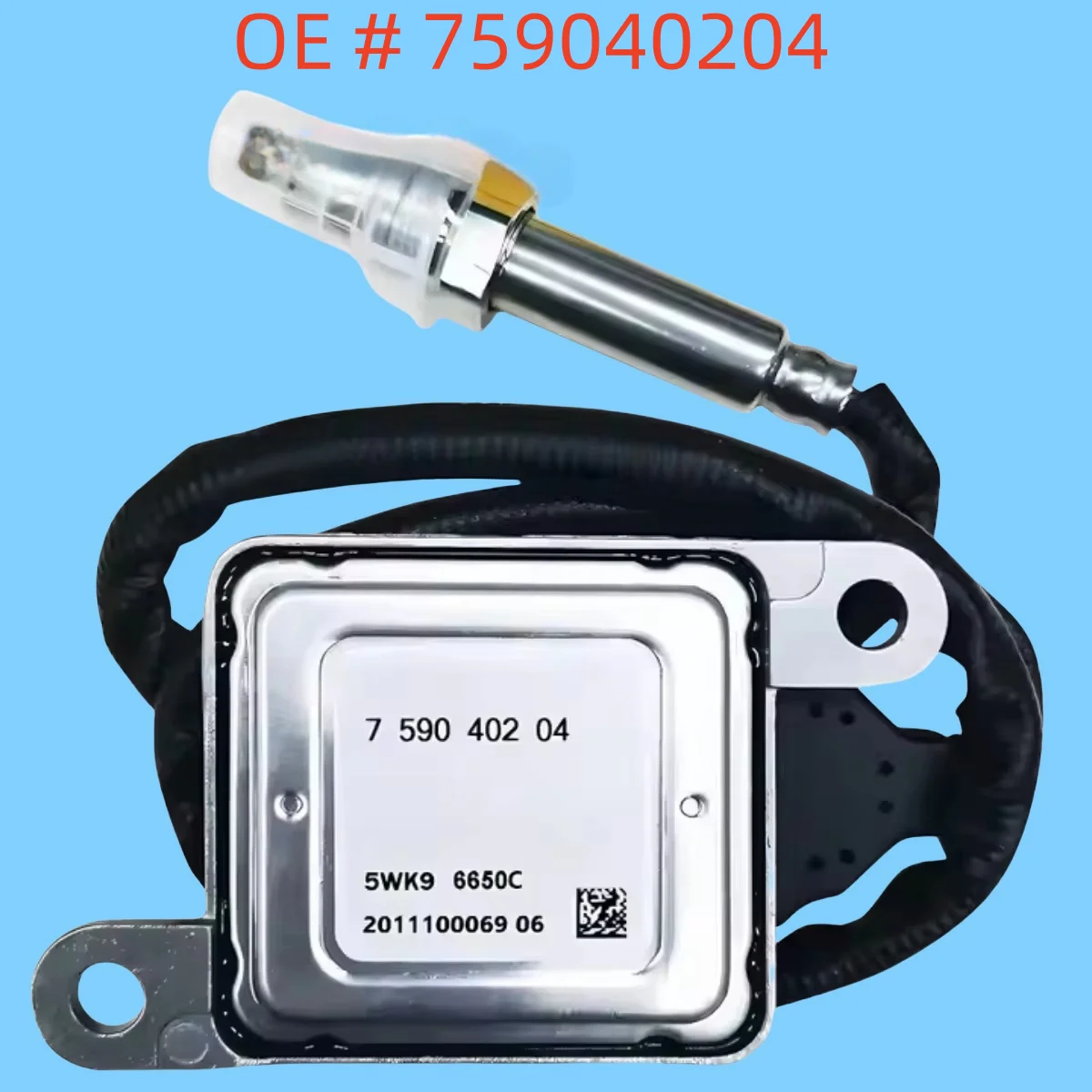High qualiy New 12V 759040204 11787590404 5WK96650B Nitrogen Oxide Sensor Nox Sensor for BMW F10 F11 F18 523I 528I 530I
High qualiy New 12V 759040204 11787590404 5WK96650B Nitrogen Oxide Sensor Nox Sensor for BMW F10 F11 F18 523I 528I 530I